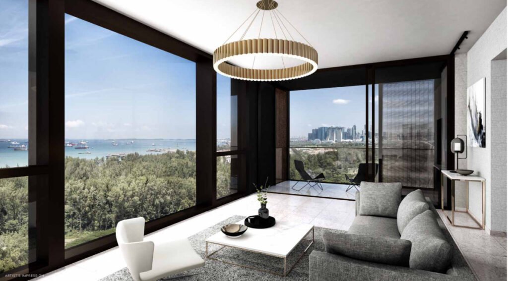 Arina East Residences Living Room 3