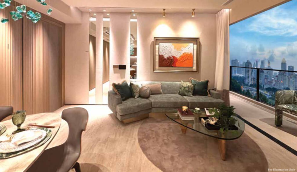 Arina East Residences Living Room 4